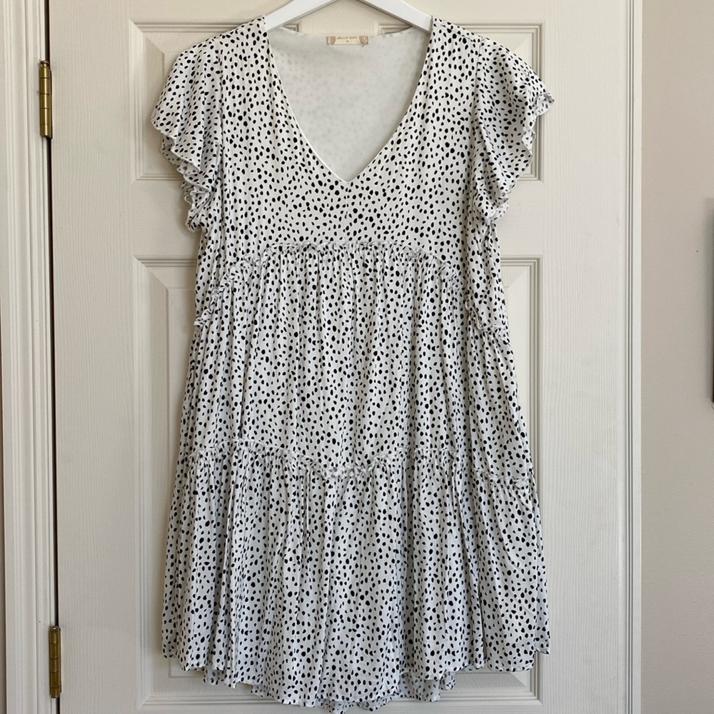 Altar'd State Black and White Dress Medium